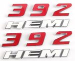 392 HEMI Badge Emblem Decals Stickers for Dodge Challenger 3