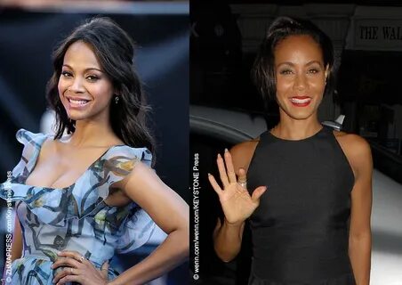 Zoe Saldana and Jada Pinkett-Smith " Celebrity Gossip and Mo