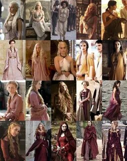 costumes of the ladies of Game of Thrones Game of Thrones Ga