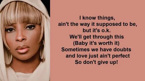 In the Morning by Mary J. Blige (Lyric Video) - YouTube