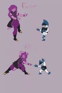 Susie x Lancer Fusion! Deltarune. Amino