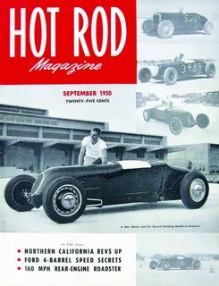 HoT Rod Magazine Cover Car - Hot Rod Book Review MyRideisMe.