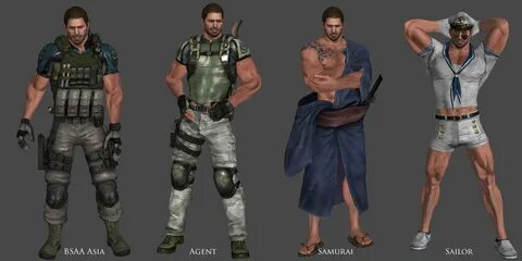 Chris custom pack by Adngel on DeviantArt Resident evil, Res