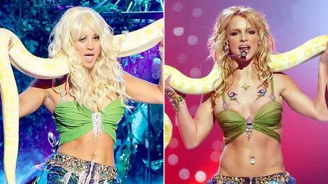 Kaley Cuoco Recreates Britney Spears' 'I'm A Slave 4 U' Danc
