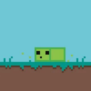 Minecraft Slime Pixel Art 10 Images - Minecraft Creations Ho