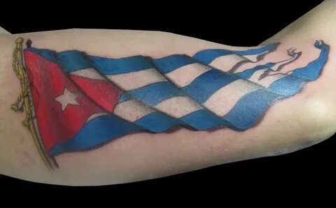 Cuban flag - Tattoos.net Tattoos, Cuban tattoos, Flag tattoo