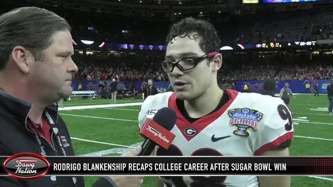 Rodrigo Blankenship recaps UGA career following Sugar Bowl w