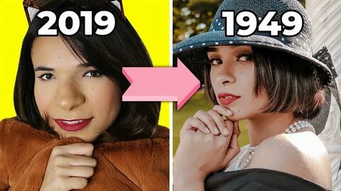 I Dressed Like It Was 1949 - MyBethy Makeover - YouTube