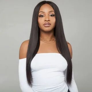 Hairis Straight Chinese Virgin Hair Wig Front lace wigs huma