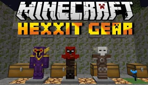 Hexxit Gear для Майнкрафт 1.12.2