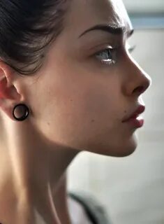 johanna herrstedt Tumblr Ear tunnels girl, Ear piercings, Pi