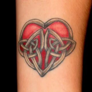 Celtic Heart on Arm Tattoo Celtic heart tattoo, Forearm tatt