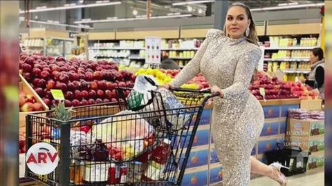 Chiquis Rivera presume de su "Glams Giving" en un supermerca
