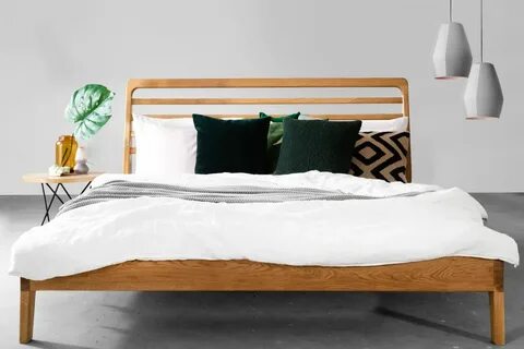 LARK BED - RAW - Modern solid wood furniture