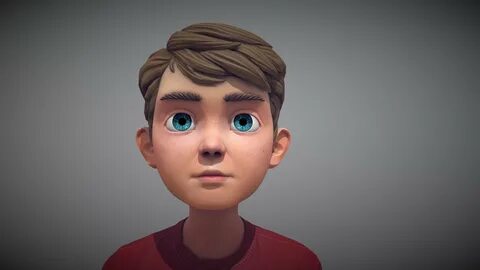 Stylized Boy - 3D model by gamedevfred 8e283cc - Sketchfab