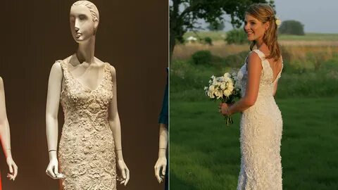 See Jenna Bush Hager's wedding gown on display at Bush Cente