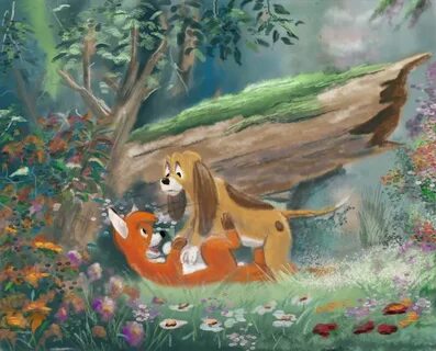 The Fox and the Hound by pygmalion22.deviantart.com on @devi