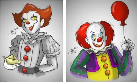 Now in color (Stephen King's IT) Pennywise the dancing clown