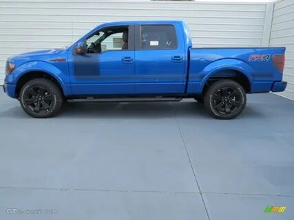 Blue Flame Metallic 2012 Ford F150 FX4 SuperCrew 4x4 Exterio