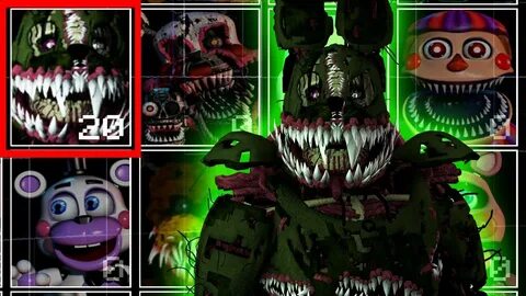 He came back! Corrupted SpringTrap In UCN! (UCN Mods) - YouT