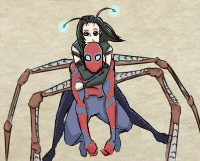 Spiderman and Mantis needs to be a thing Marvel spiderman, M