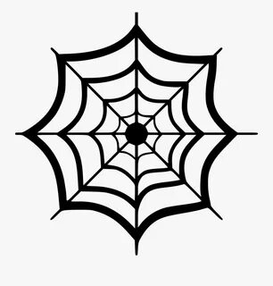 Transparent Cobweb Clipart - Spider Web Easy To Draw , Free 