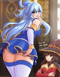 Aqua and Megumin - Weasyl