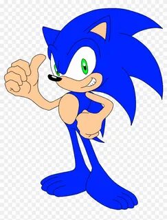 Sonic The Hedgehog Without Gloves - Free Transparent PNG Cli