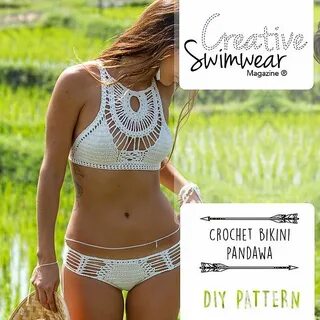 Pandawa Bikini Swimwear pattern by Fabi correa Crochet bikin