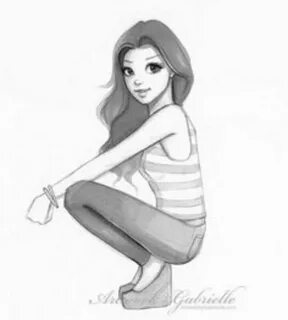 Pin by Jeremiah Justice on drawings Cartoon girl drawing, Cu