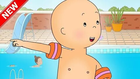 ★ Caillou Learns to Swim ★ Funny Animated Caillou Cartoons f