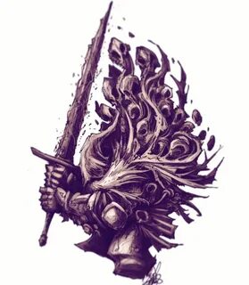 Slave knight gael tattoo