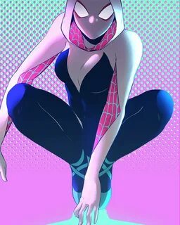 did another fan art of Spider-Gwen from Spider-Ma Marvel spi
