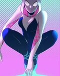 did another fan art of Spider-Gwen from Spider-Ma Spider gwe