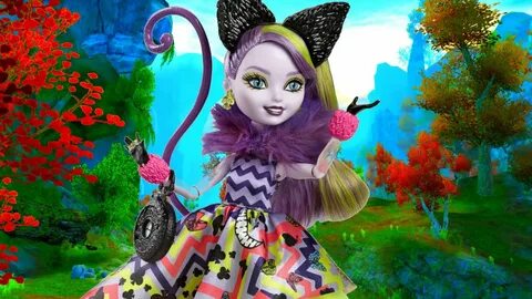 Кукла Ever After High Way Too Wonderland Kitty Chesire Китти