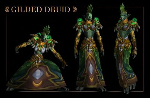 Gilded Druid, Zandalar Forever! : Transmogrification Druid, 