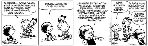 Lassi ja Leevi - 25.9.2013 - Sarjakuvat HS.fi 