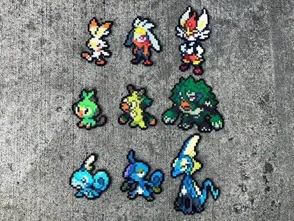 Gen 8 Galarian Starters Grookey Thwackey Rillaboom Etsy in 2