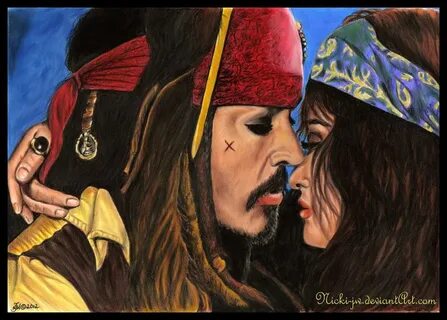 Pirates of the Caribbean Fan Art: Jack & Angelica - Fan Art 