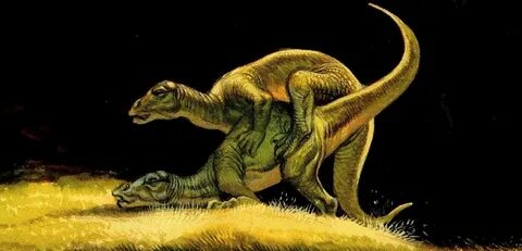 Love in the Time of Chasmosaurs: Vintage Dinosaur Art: Tyran