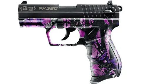 Walther PK380 Pistol .380 ACP 3.6" 8rd Muddy Girl Camo - $36