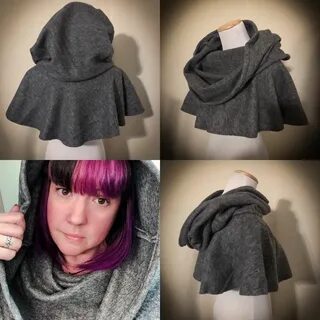 Excited to share this item from my #etsy shop: hooded scarf 