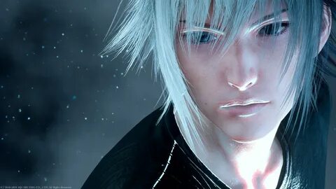 Noctis - black and white hair Demi human, Final fantasy, Fin