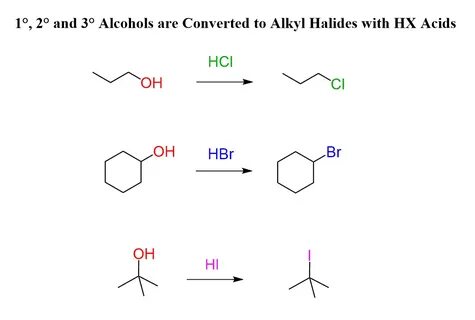 SOCl2 and PBr3 - Chemistry Steps