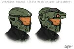 H4 Operator Helmet (Sniper) by https://www.deviantart.com/te