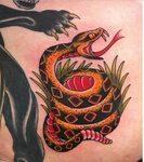 Snake tattoo Traditional snake tattoo, Snake tattoo design, 