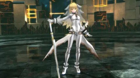 Fate/EXTELLA - Saber Bride / Nero Gameplay フ ェ イ ト/エ ク ス テ ラ