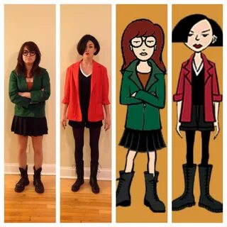 Daria & Jane - Imgur Cartoon halloween costumes, Feminist ha