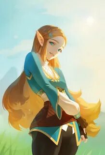 The Legend of Zelda: Breath of the Wild_Zelda, JINWU on ArtS