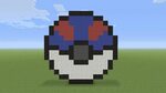 Minecraft Pixel Art - Great Ball (Small)